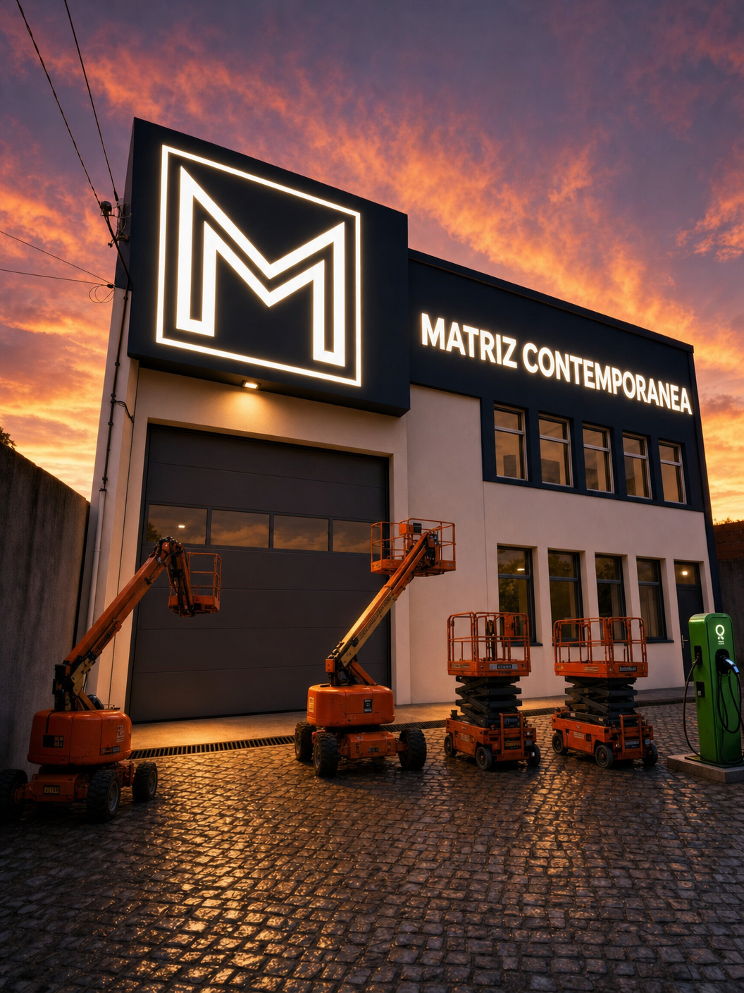 Fachada Matriz Industrial
